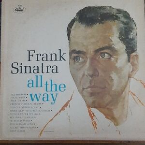 Frank Sinatra all the way LP Capitol SM-1538 * 1976
